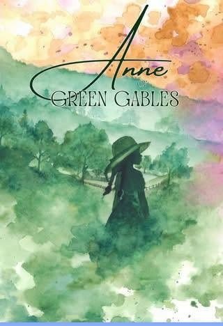 Watercolor poster art for anne-of-green-gables